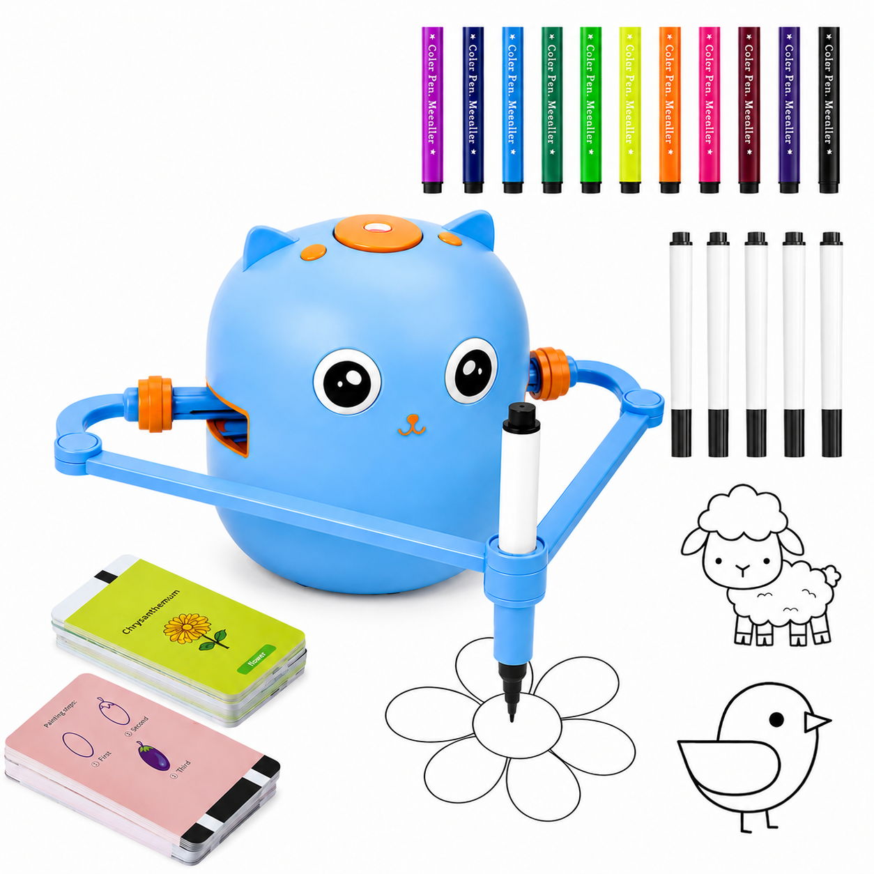 MyBot Draw™ Robot Educativo que Habla y Dibuja